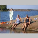 Badflickor p� badberget
